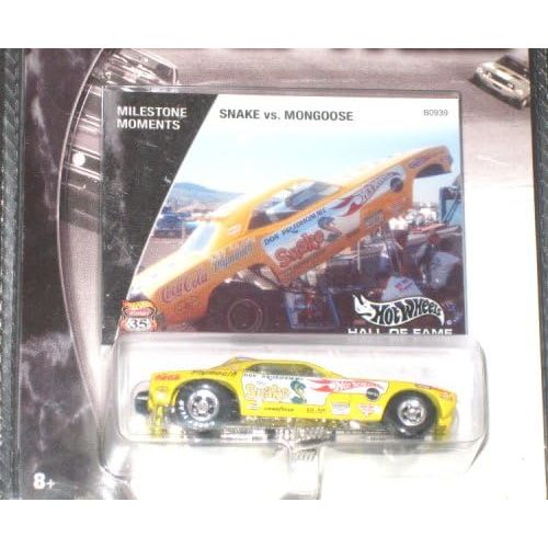  Hot Wheels 2003 Hall of Fame Series - Milestone Moments Snake vs Mongoose Funny Car