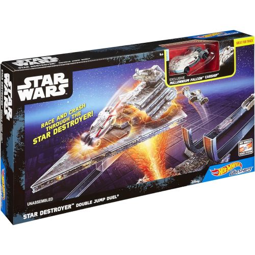  Hot Wheels Star Wars Carships Double Jump Star Destroyer Battle Playset