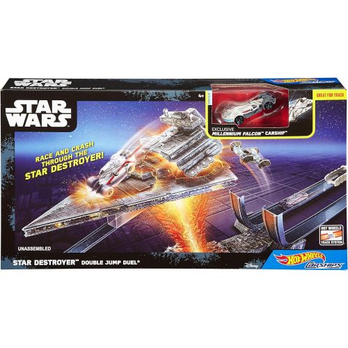  Hot Wheels Star Wars Carships Double Jump Star Destroyer Battle Playset
