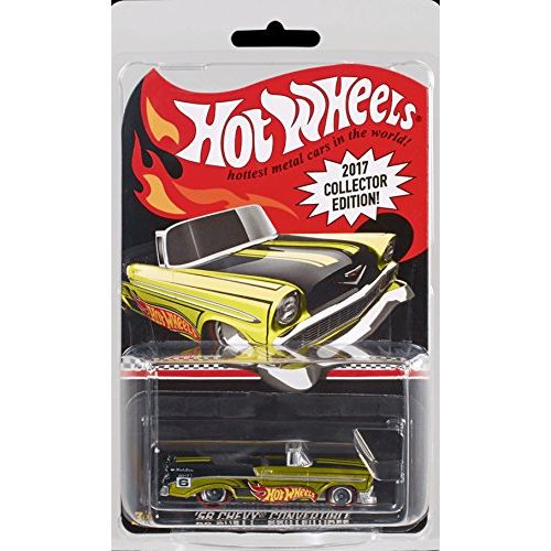  2017 Hot Wheels Collector Edition 56 Chevy Convertible 1:64 Scale