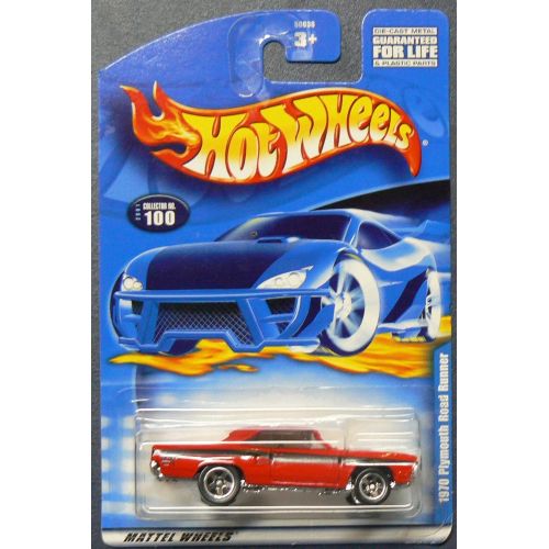  #2001-100 1970 Plymouth Road Runner Collectible Collector Car Mattel Hot Wheels