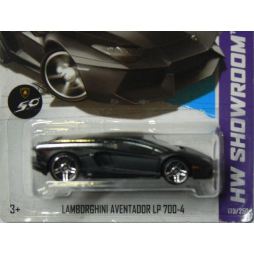  Hot Wheels HW Showroom Lamborghini Aventador LP 700-4 Black #173/250