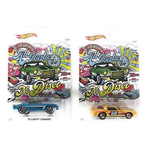  Hot Wheels 2018 Chevy Camaro Generations Art Card Bundle of 10