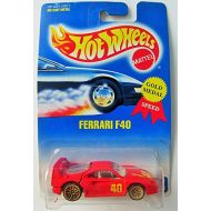 FERRARI F40 Hot Wheels 1991 Red Ferrari F40 1:64 Scale Collectible Die Cast Metal Toy Car Model 69