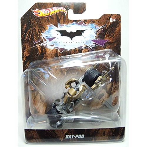  Hot Wheels The Dark Knight Bat-Pod 1:50 Scale Die Cast Vehicle