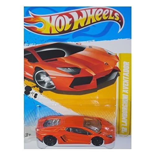  Hot Wheels 2012 New Models 12 Lamborghini Aventador Orange #12/247