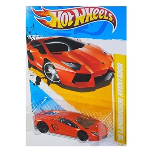  Hot Wheels 2012 New Models 12 Lamborghini Aventador Orange #12/247