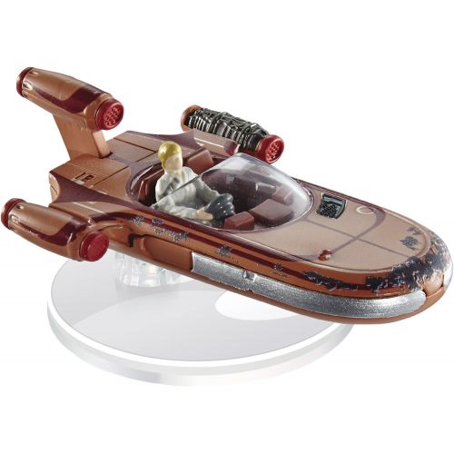  Hot Wheels Star Wars Luke Skywalker Landspeeder Die-Cast Vehicle