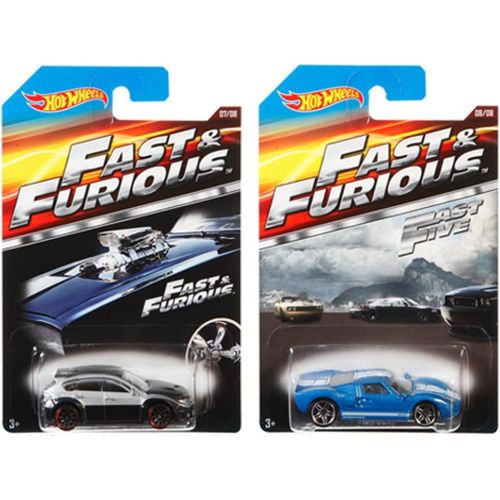  Hot Wheels Fast and Furious Complete Set (set of 8) 1:64 Diecast Collection