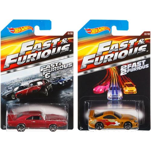  Hot Wheels Fast and Furious Complete Set (set of 8) 1:64 Diecast Collection