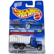 PETERBILT TRUCK 1999 Hot Wheels Blue Peterbilt Dump Truck 1:64 Scale Collectible Die Cast Metal Toy Car Model #1009