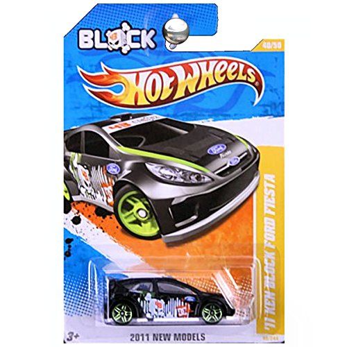  2011 Hot Wheels 11 Ken Block Ford Fiesta Black #40/244