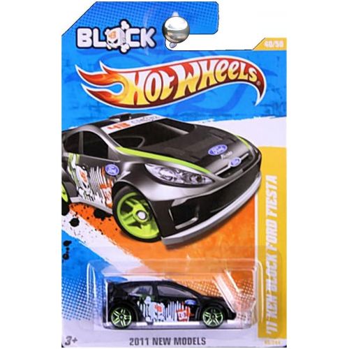 2011 Hot Wheels 11 Ken Block Ford Fiesta Black #40/244
