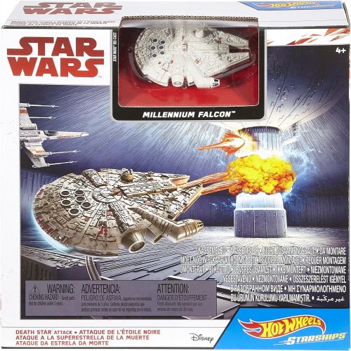  Hot Wheels Star Wars Millennium Death Star Attack