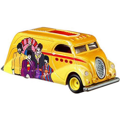  Hot Wheels The Beatles Series Deco Delivery 4/5, Orange/Yellow