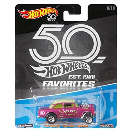  Hot Wheels 50th Anniversary Favs 55 Chevy Bel Air