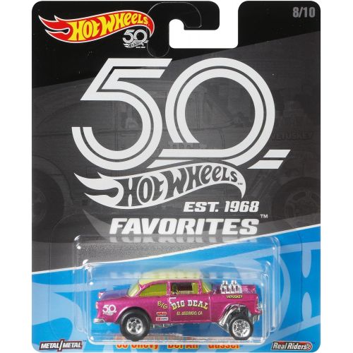  Hot Wheels 50th Anniversary Favs 55 Chevy Bel Air
