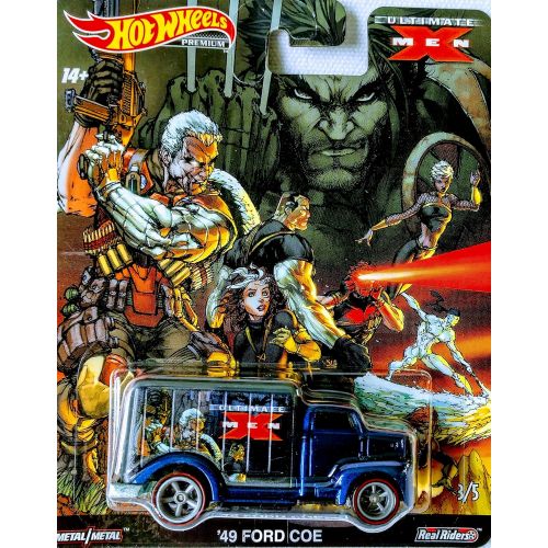  Hot Wheels Pop Culture 2019 Premium X-Men 5 Car Set Bundle