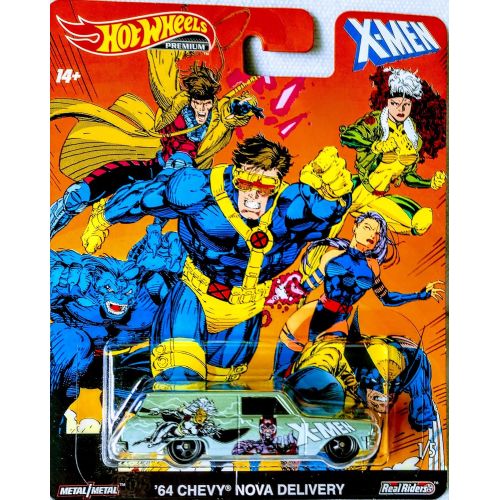  Hot Wheels Pop Culture 2019 Premium X-Men 5 Car Set Bundle