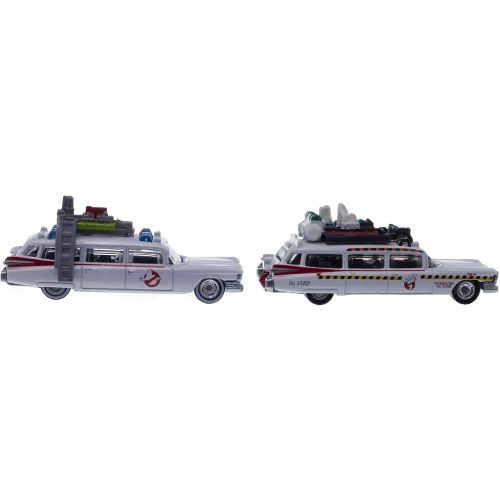  Hot Wheels, Classic Ghostbusters Ecto-1 and Ecto-1A Die-Cast Vehicle 2-Pack