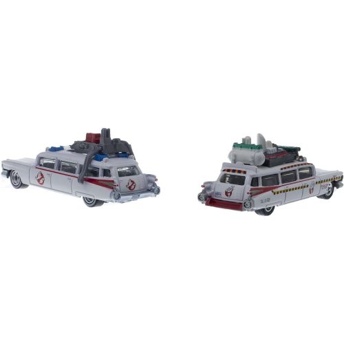  Hot Wheels, Classic Ghostbusters Ecto-1 and Ecto-1A Die-Cast Vehicle 2-Pack