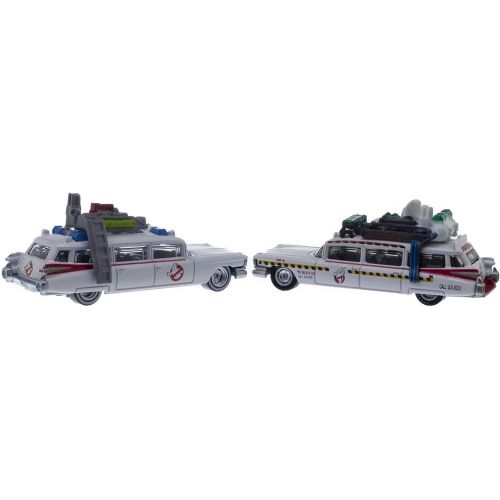  Hot Wheels, Classic Ghostbusters Ecto-1 and Ecto-1A Die-Cast Vehicle 2-Pack