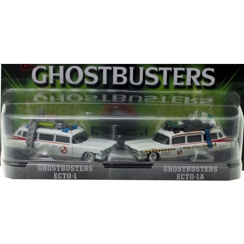  Hot Wheels, Classic Ghostbusters Ecto-1 and Ecto-1A Die-Cast Vehicle 2-Pack