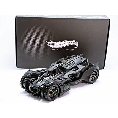  Hot Wheels Elite Batman Arkham Knight Batmobile Vehicle (1:18 Scale)