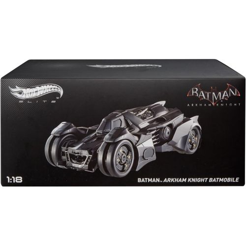  Hot Wheels Elite Batman Arkham Knight Batmobile Vehicle (1:18 Scale)