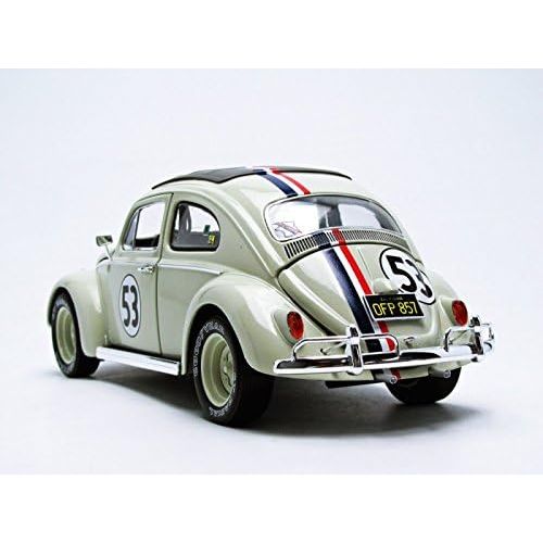  Hot Wheels Elite Herbie Goes to Monte Carlo Vehicle (1:18 Scale): Toys & Games