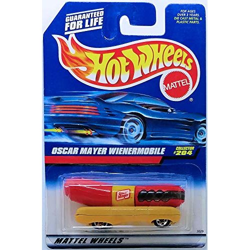  Hot Wheels OSCAR MAYER WIENERMOBILE #204 Rare Collector Scale 1/64 Collector