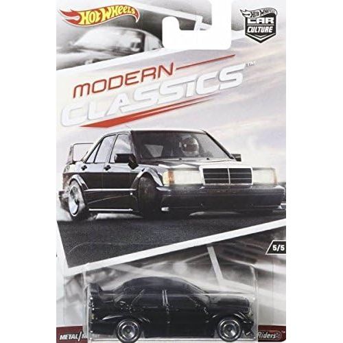  HOT WHEELS CAR CULTURE MODERN CLASSICS BLACK MERCEDES-BENZ 190E 2.5-16 EVO II