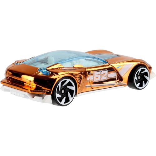  Hot Wheels 2020 Pearl and Chrome Muscle Speeder, 32 Ford, Fast-Bed Hauler, 55 Chevy Bel Air Gasser, 68 Corvette Gas Monkey Garage, Volkswagen T2 Pickup, Gazella GT (Chase) - Comple