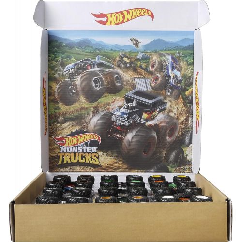  Hot Wheels Monster Trucks Ultimate Chaos 12 Pack, 1: 64 Vehicles [Amazon Exclusive]