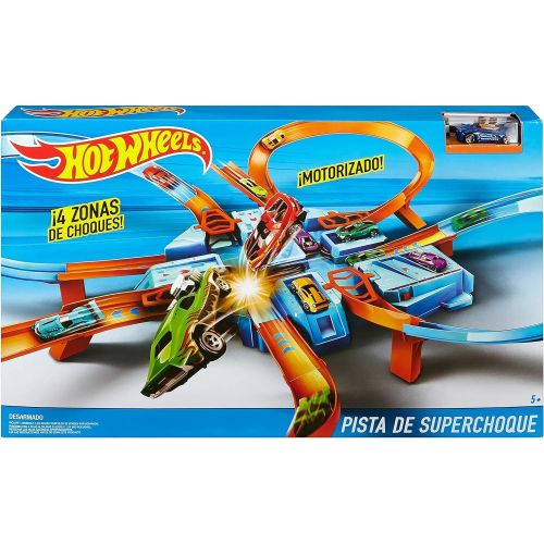  Hot Wheels Criss Cross Crash Track Set [Amazon Exclusive]