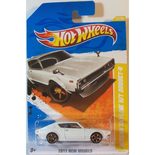  Hot Wheels 2011 2011 New Models Nissan Skyline H/T 2000GT-R White #22/244