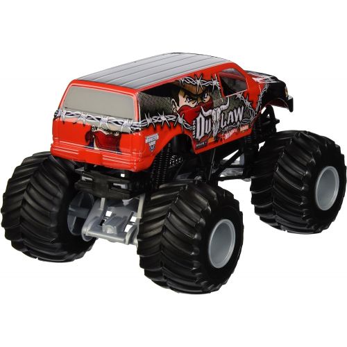  Hot Wheels Monster Jam Iron Outlaw Die-Cast Vehicle, 1:24 Scale