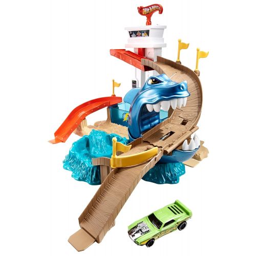  Hot Wheels Color Shifters Sharkport Showdown Trackset (Amazon Exclusive)