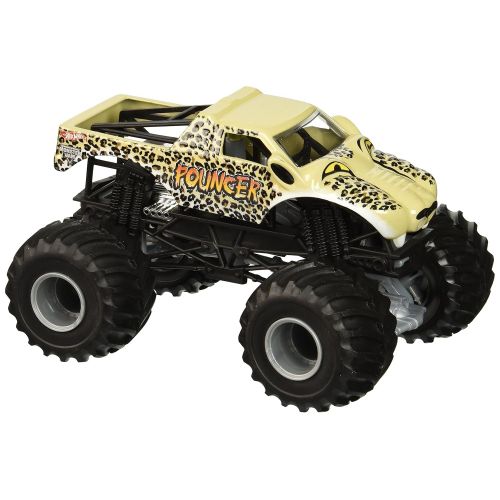  Hot Wheels Monster Jam 1:24 Scale Pouncer Vehicle