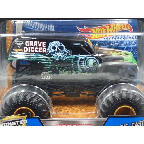  Hot Wheels Monster Jam Grave Digger Flashback Vehicle