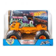 Hot Wheels Monster Jam Grave Digger Vehicle, Orange