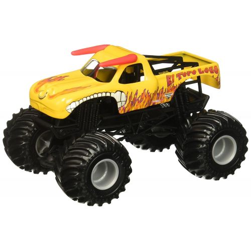  Hot Wheels Monster Jam El Toro Loco Vehicle, Yellow