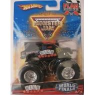 Hot Wheels 2010 Monster Jam World Finals Flag Series HIGH ROLLER Monster Truck 30/75