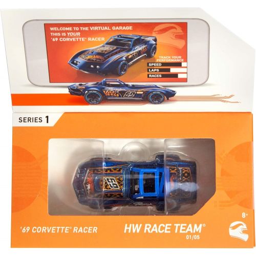  [아마존베스트]Hot Wheels id ‘69 Corvette Racer {Hot Wheels Race Team}