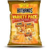 [아마존베스트]HotHands Toe, Hand, & Body Warmer Variety Pack - Long Lasting Safe Natural Odorless Air Activated Warmers (3 PACK)