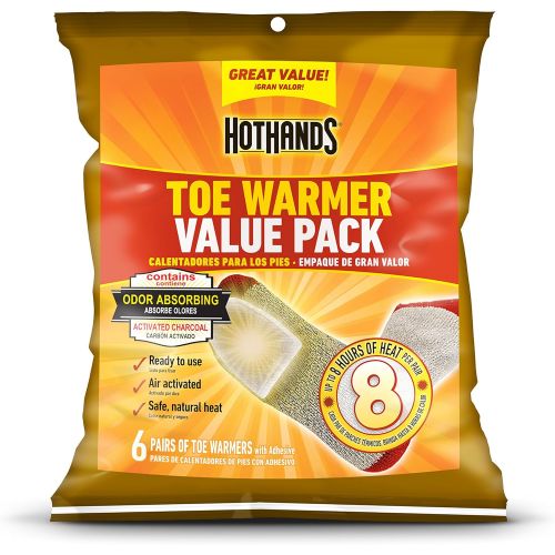  [아마존베스트]HotHands Toe Warmers - Long Lasting Safe Natural Odorless Air Activated Warmers - Up to 8 Hours of Heat - 72 Pair