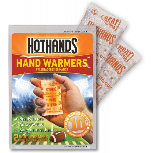  [아마존베스트]HotHands Game Day Hand & Toe Warmers - Long Lasting Safe Natural Odorless Air Activated Warmers - 24 Pair OF Hand Warmers & 8 Pair Of Toe Warmers
