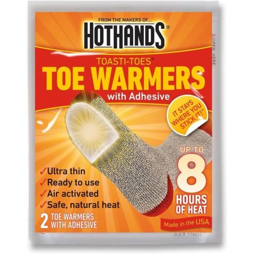 HotHands TOE10 Toe Warmers, White,10 Pair