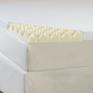 Hotel Comfort 3-Inch Big Comfort Memory Foam Topper with Polysilk Cover, Queen
