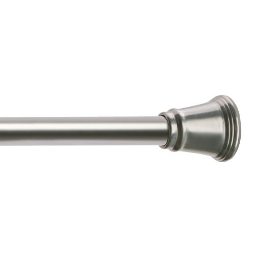  HOTEL STYLE Hotel Style Brooks Adjustable 72 inch Shower Tension Rod, Brushed Nickel